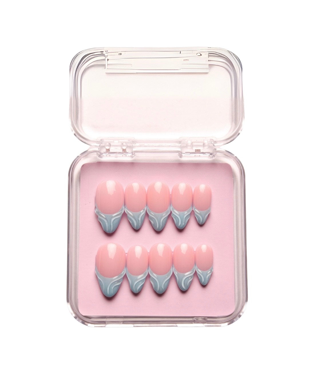 Pressed By Renee, High Quality Press On Nails, In 2 The Blue