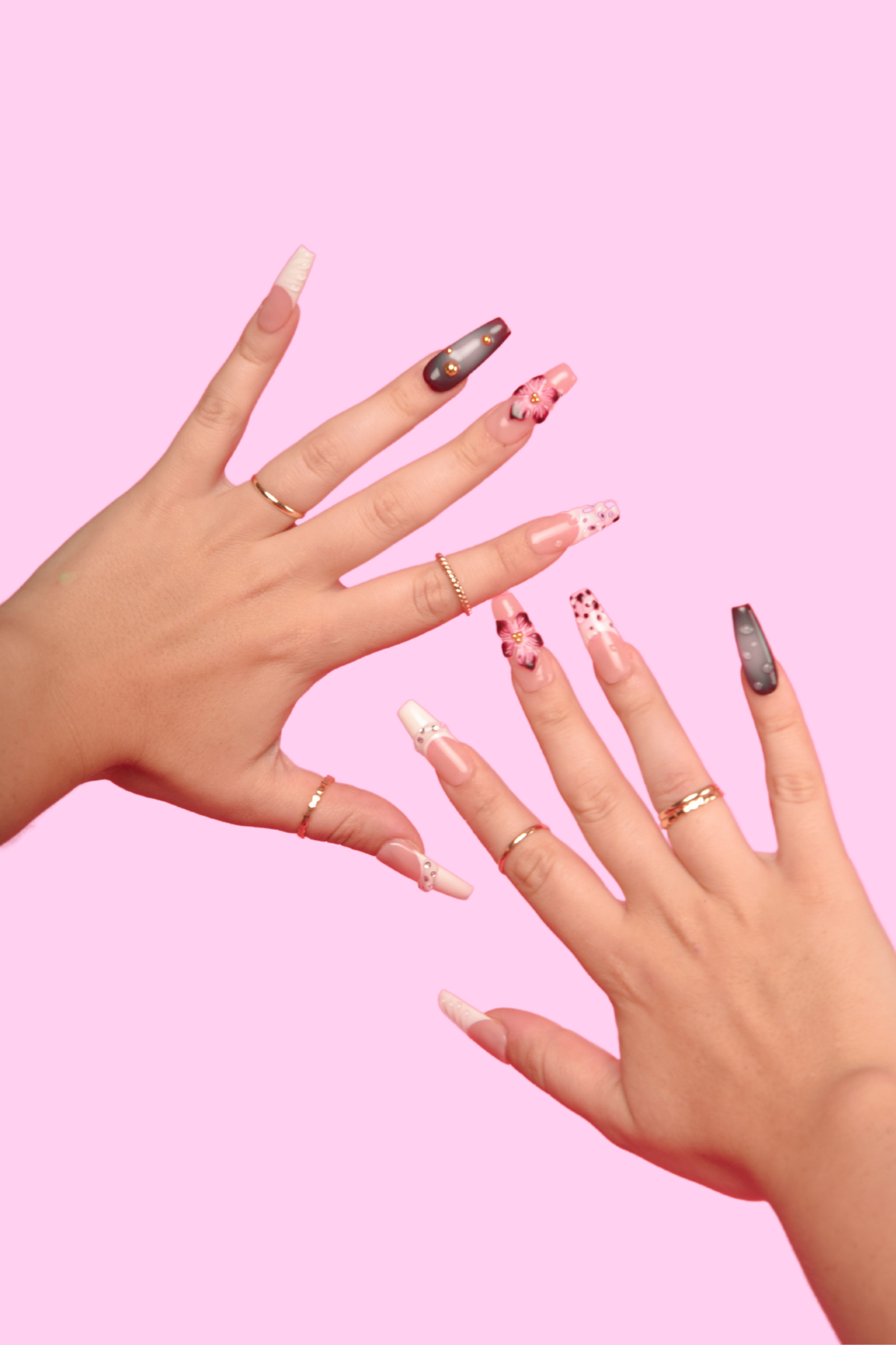 Pressed By Renee, High Quality Press On Nails, Island Gyal