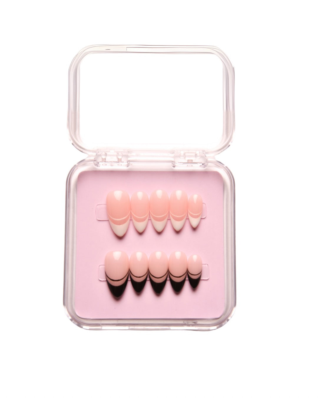 Pressed By Renee, High Quality Press On Nails, 2 Tone