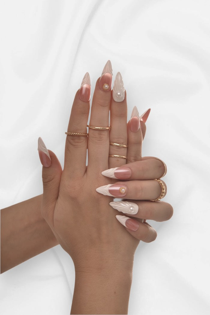 Pressed By Renee, High Quality Press On Nails, Angel Energy
