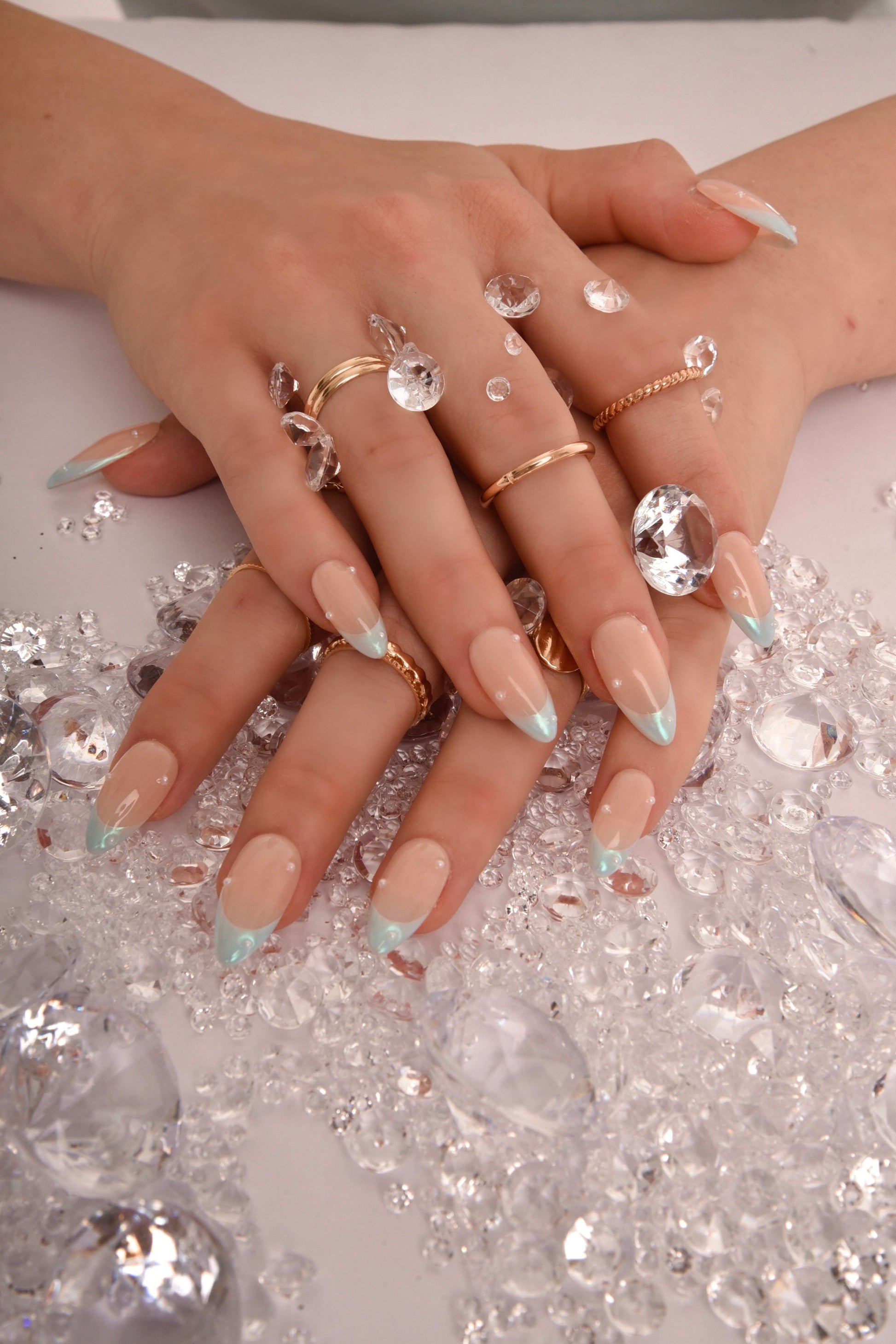 Pressed By Renee, High Quality Press On Nails, Celestial