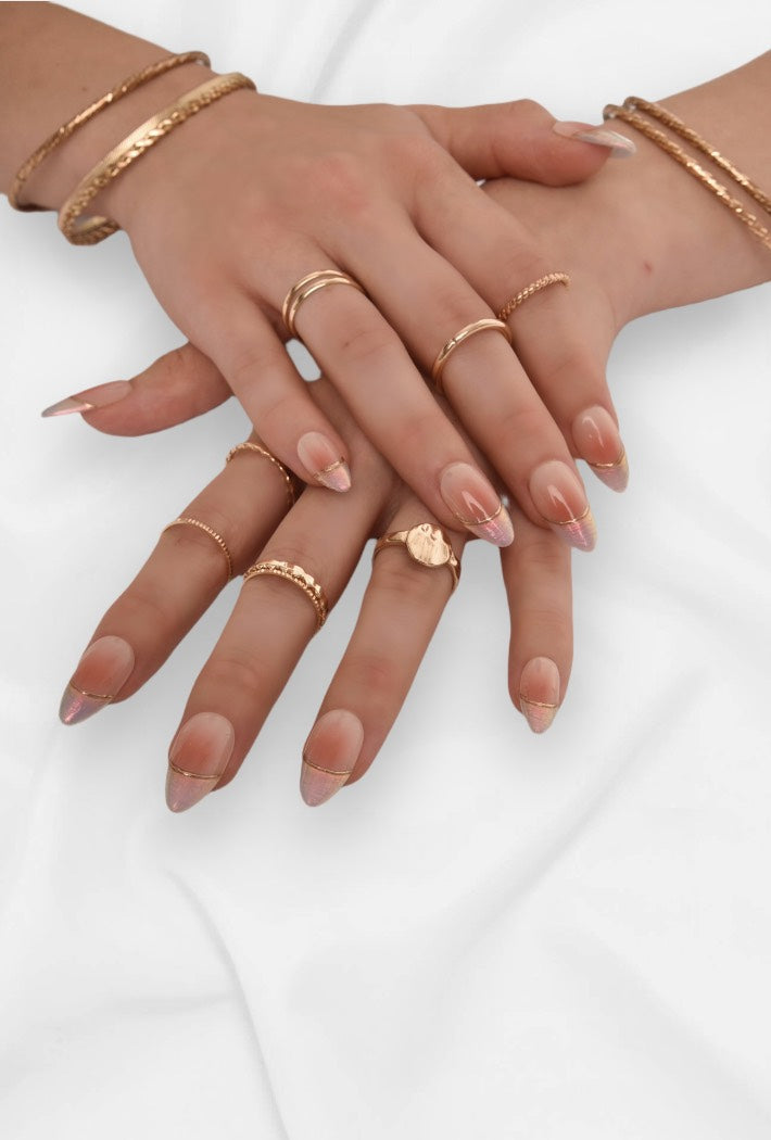 Pressed By Renee, High Quality Press On Nails, Halo