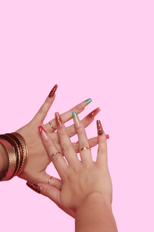 Pressed By Renee, High Quality Press On Nails, She's a Savage! 