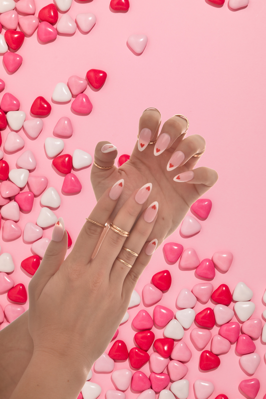 Pressed By Renee, High Quality Press On Nails, Sweetheart